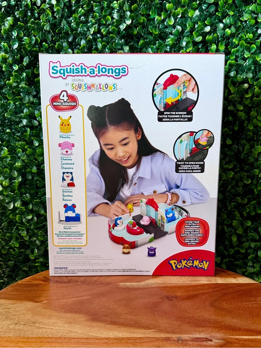 Squish-a-longs Pokémon Center Playset